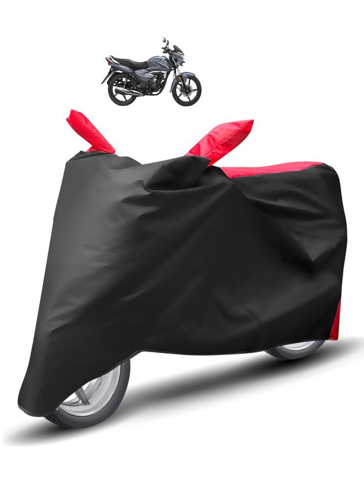     			Auto Hub Bike Body Cover for Honda SHINE ( Pack of 1 ) , Red