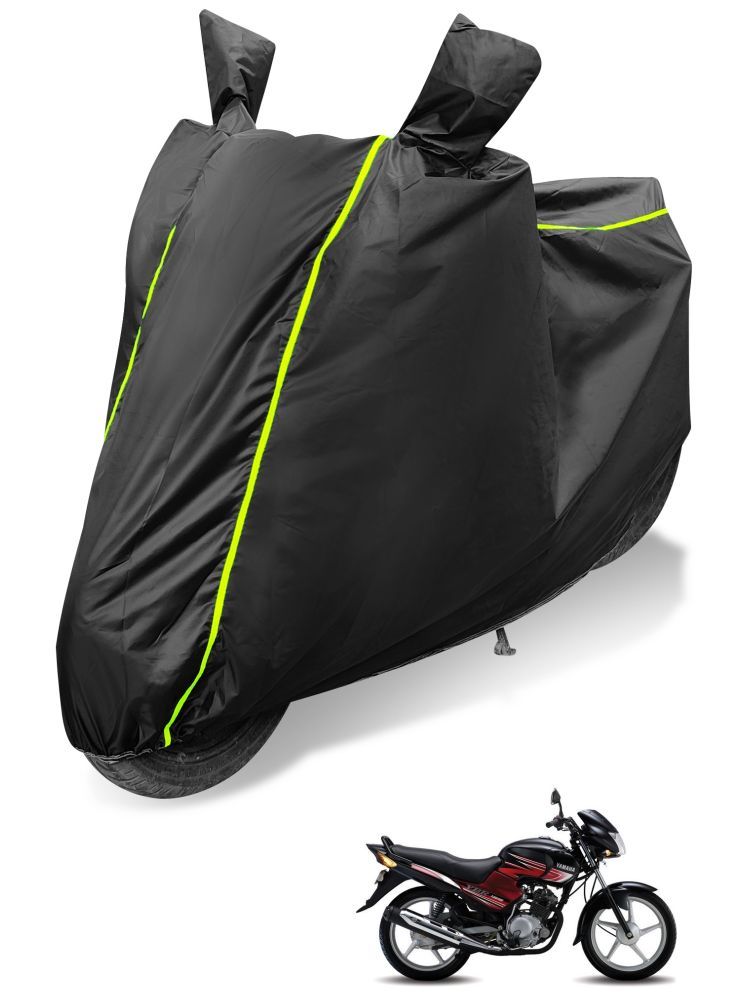     			Auto Hub Bike Body Cover for Yamaha YBR 125 ( Pack of 1 ) , Black