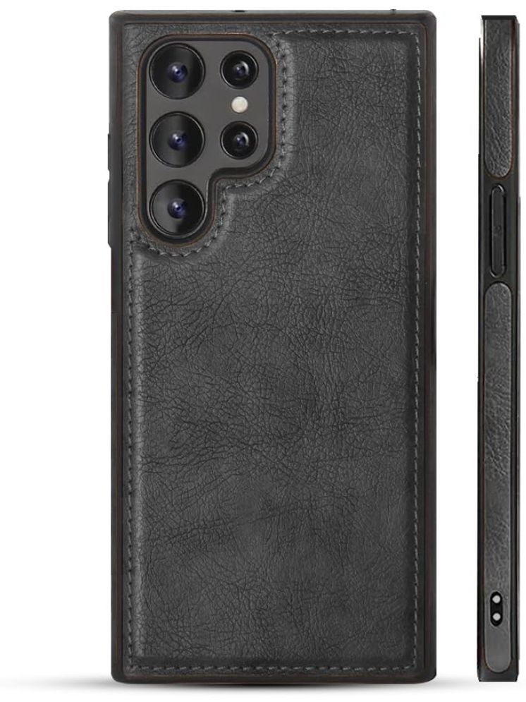     			Doyen Creations Plain Cases Compatible For Artificial Leather Samsung Galaxy S24 ultra ( Pack of 1 )