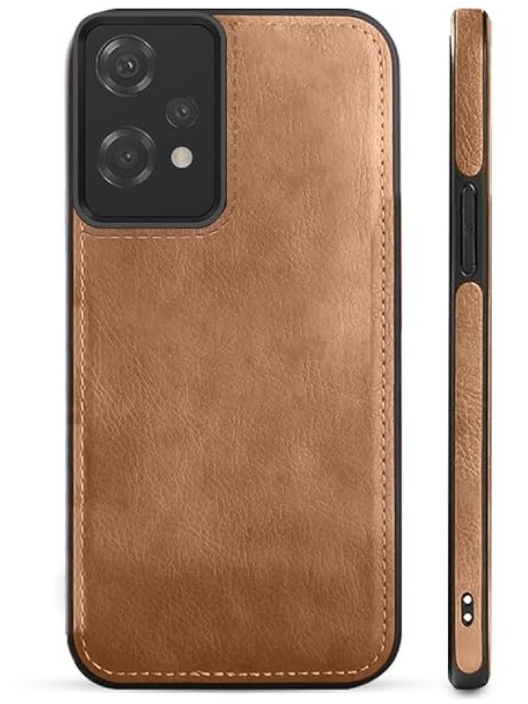     			Megha Star*** Plain Cases Compatible For Artificial Leather Oneplus nord ce 2 lite 5g ( Pack of 1 )