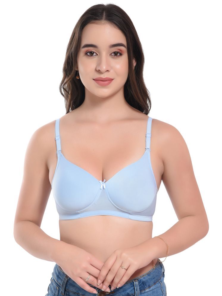     			Viral Girl Light Blue Elastane Heavily Padded Women's Push Up Bra ( Pack of 1 )