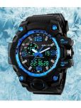 Harbor Black Silicon Analog-Digital Men's Watch