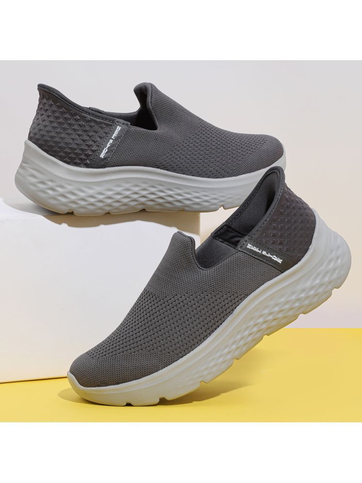     			Aqualite Casual Lifestyle Shoes for Men Dark Grey Men's Slip-on Shoes