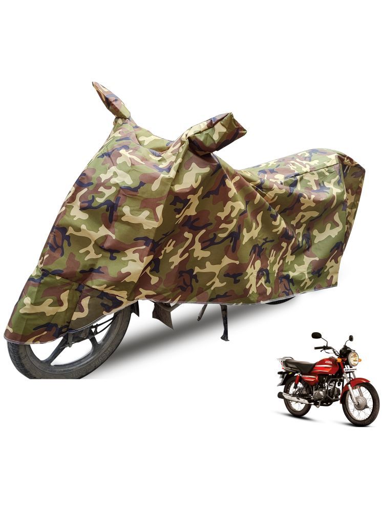     			Auto Hub Bike Body Cover for Hero CD Dawn ( Pack of 1 ) , Camouflage