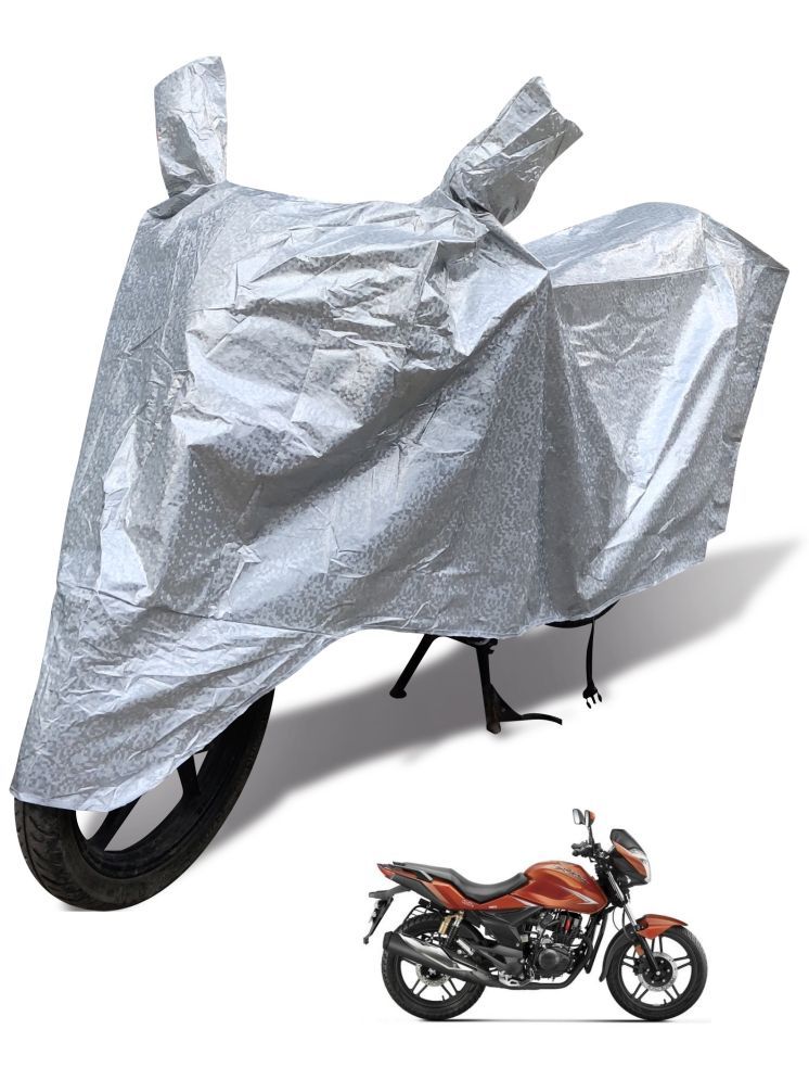     			Auto Hub Bike Body Cover for Hero CBZ X-Treme ( Pack of 1 ) , Silver