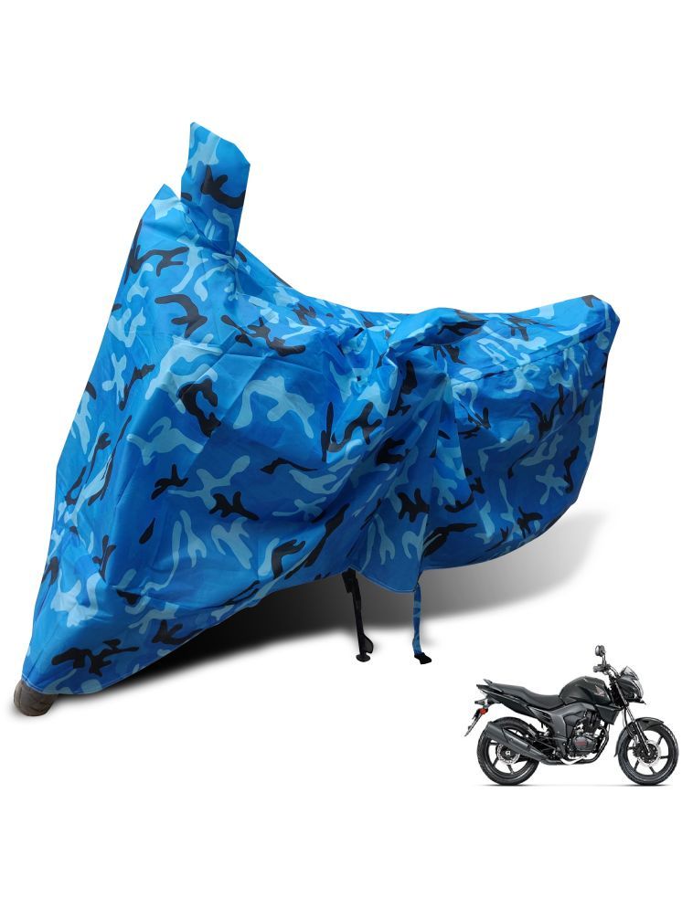     			Auto Hub Bike Body Cover for Honda CB Trigger ( Pack of 1 ) , Blue