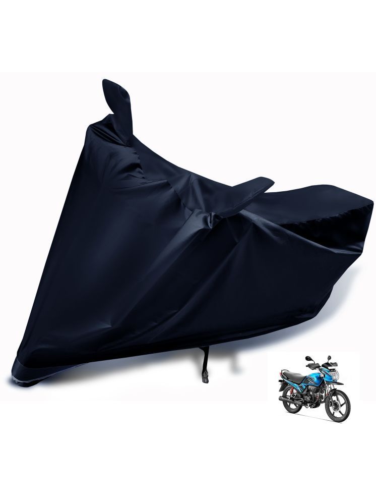     			Auto Hub Bike Body Cover for Hero Passion Pro ( Pack of 1 ) , Black