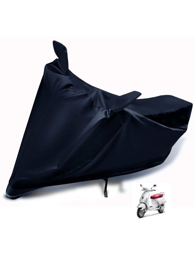     			Auto Hub Bike Body Cover for Vespa Elegante 125 ( Pack of 1 ) , Black