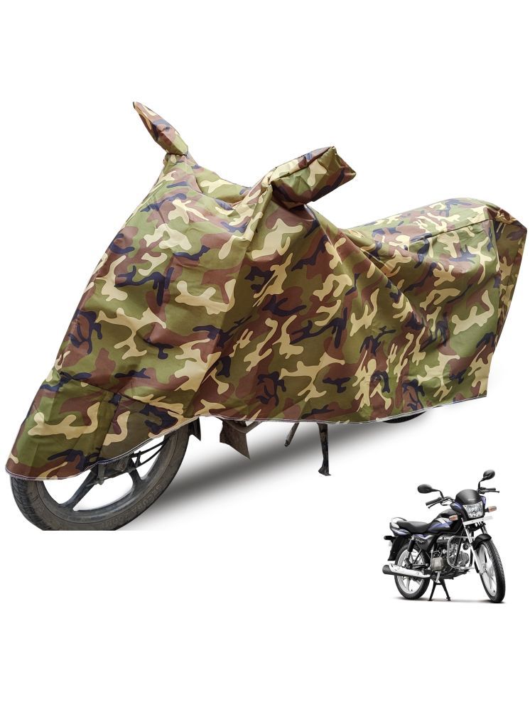     			Auto Hub Bike Body Cover for Hero Splendor Pro ( Pack of 1 ) , Camouflage