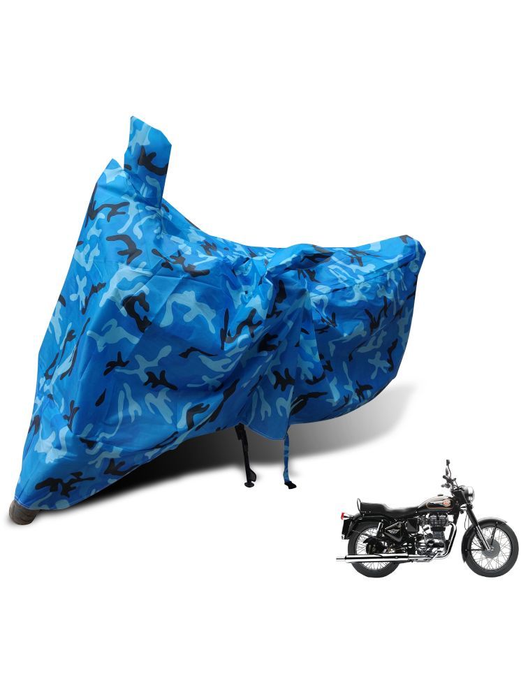     			Auto Hub Bike Body Cover for Royal Enfield Bullet 350 ( Pack of 1 ) , Blue