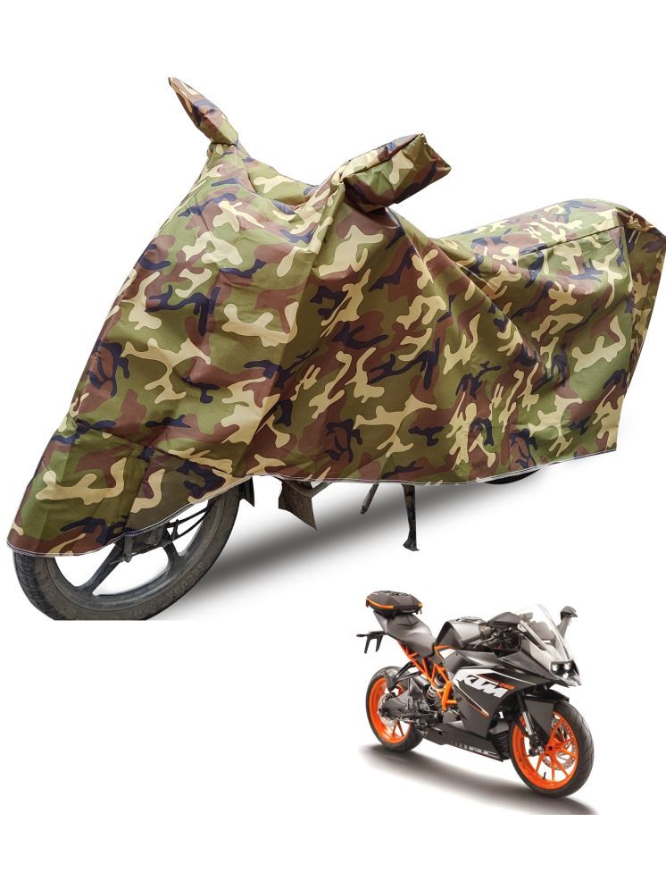     			Auto Hub Bike Body Cover for KTM RC 200 ( Pack of 1 ) , Camouflage