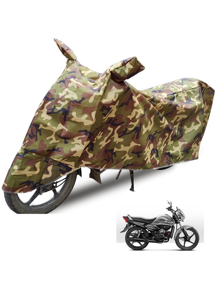     			Auto Hub Bike Body Cover for Hero Splendor NXG ( Pack of 1 ) , Camouflage