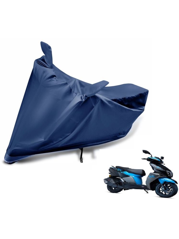     			Auto Hub Bike Body Cover for TVS NTORQ 125 ( Pack of 1 ) , Navy Blue