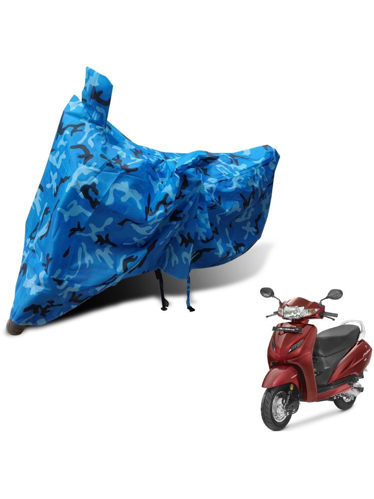     			Auto Hub Bike Body Cover for Honda Activa 4G ( Pack of 1 ) , Blue