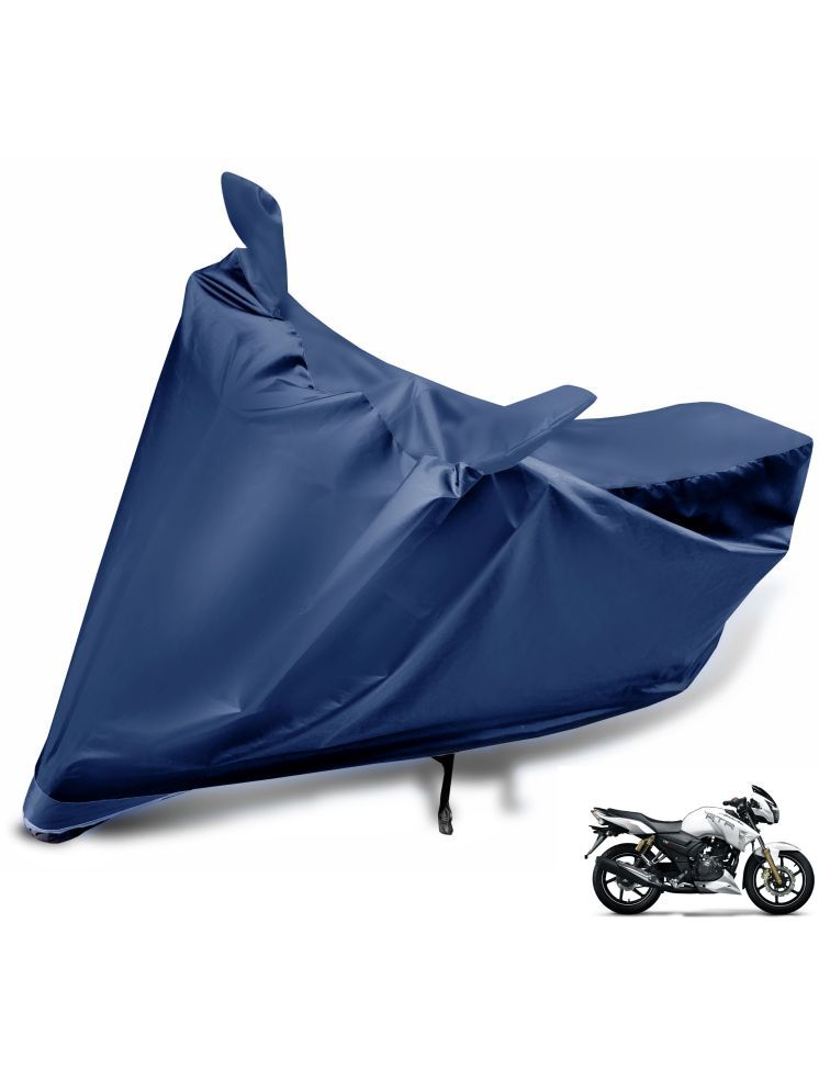     			Auto Hub Bike Body Cover for TVS Apache RTR 180 ( Pack of 1 ) , Navy Blue