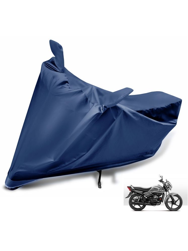     			Auto Hub Bike Body Cover for Hero Splendor NXG ( Pack of 1 ) , Navy Blue