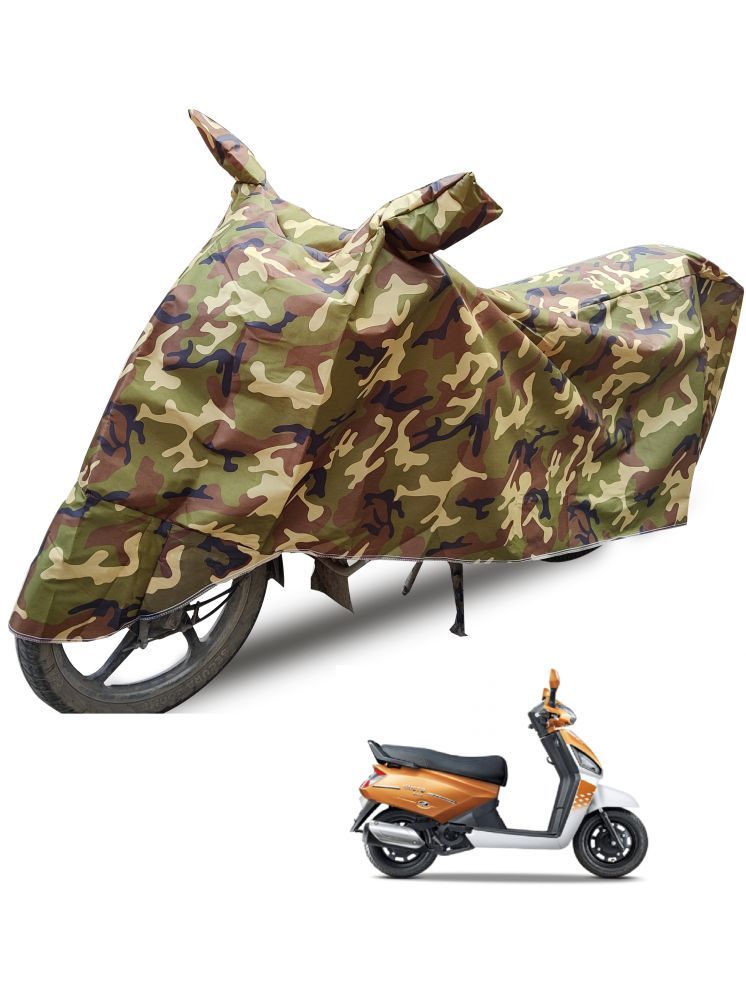     			Auto Hub Bike Body Cover for Mahindra GUSTO ( Pack of 1 ) , Camouflage