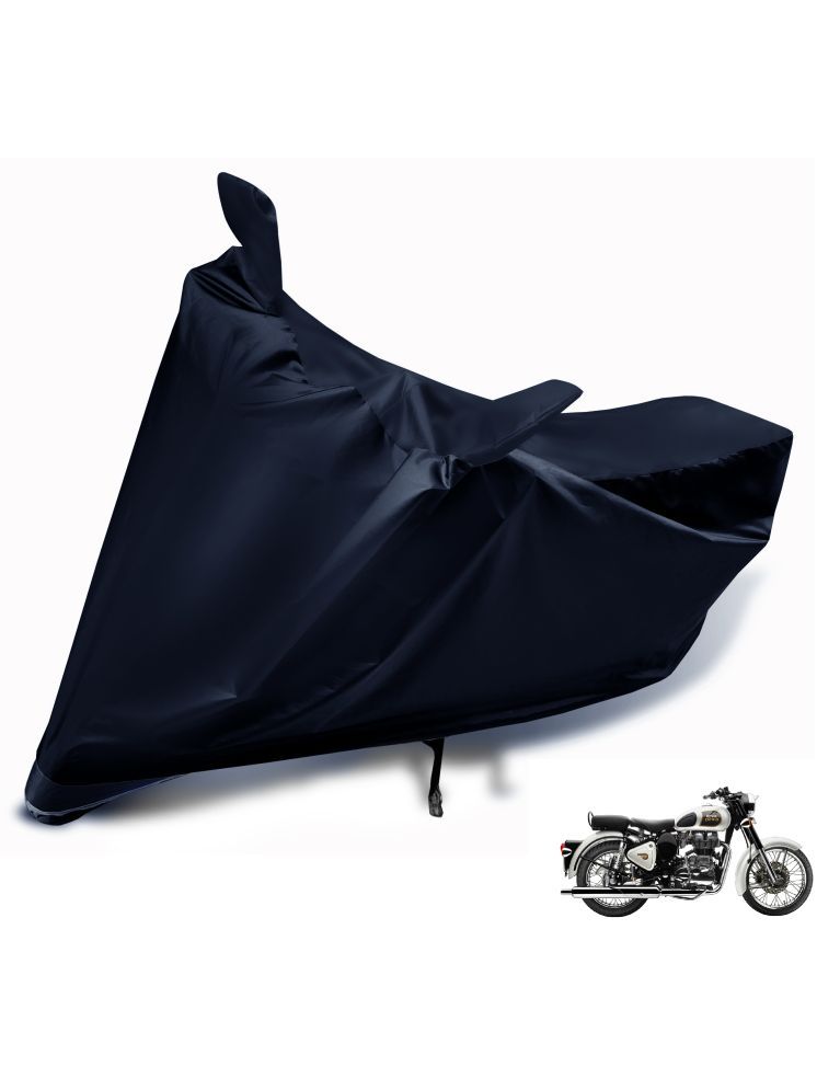     			Auto Hub Bike Body Cover for Royal Enfield Classic 350 ( Pack of 1 ) , Black