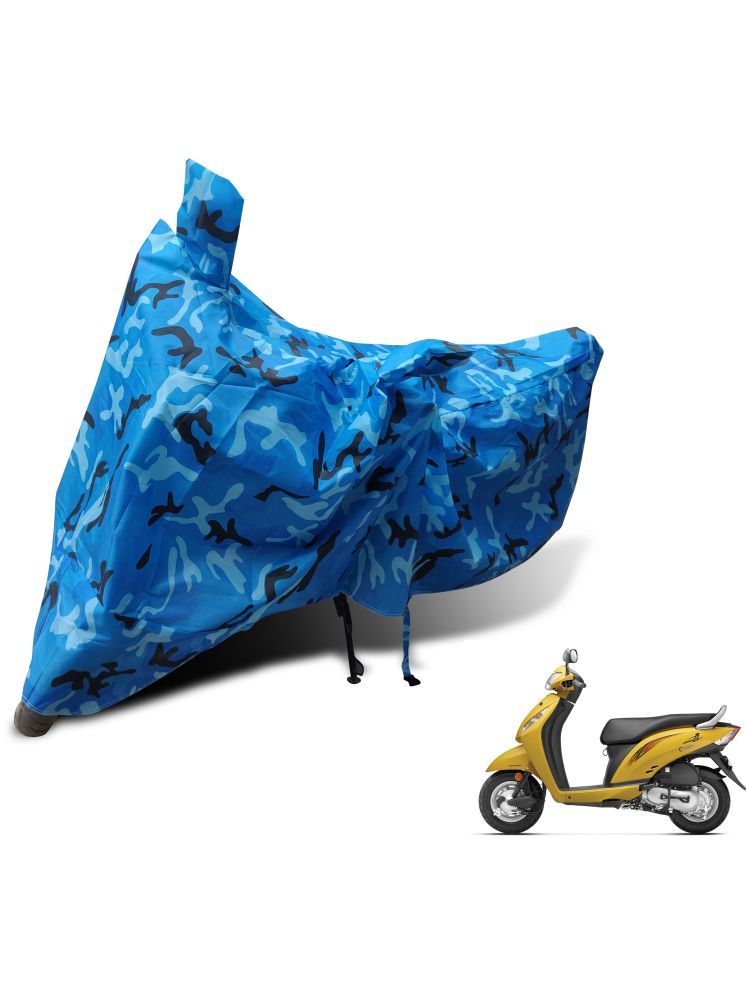     			Auto Hub Bike Body Cover for Honda Activa i ( Pack of 1 ) , Blue