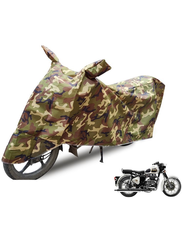     			Auto Hub Bike Body Cover for Royal Enfield Classic 350 ( Pack of 1 ) , Camouflage