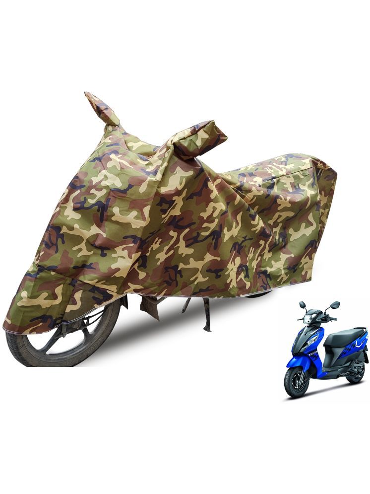     			Auto Hub Bike Body Cover for Suzuki Lets ( Pack of 1 ) , Camouflage