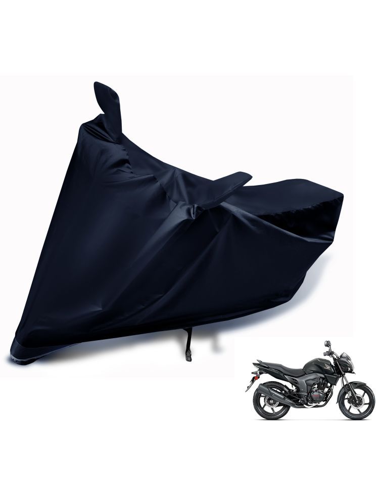     			Auto Hub Bike Body Cover for Honda CB Trigger ( Pack of 1 ) , Black