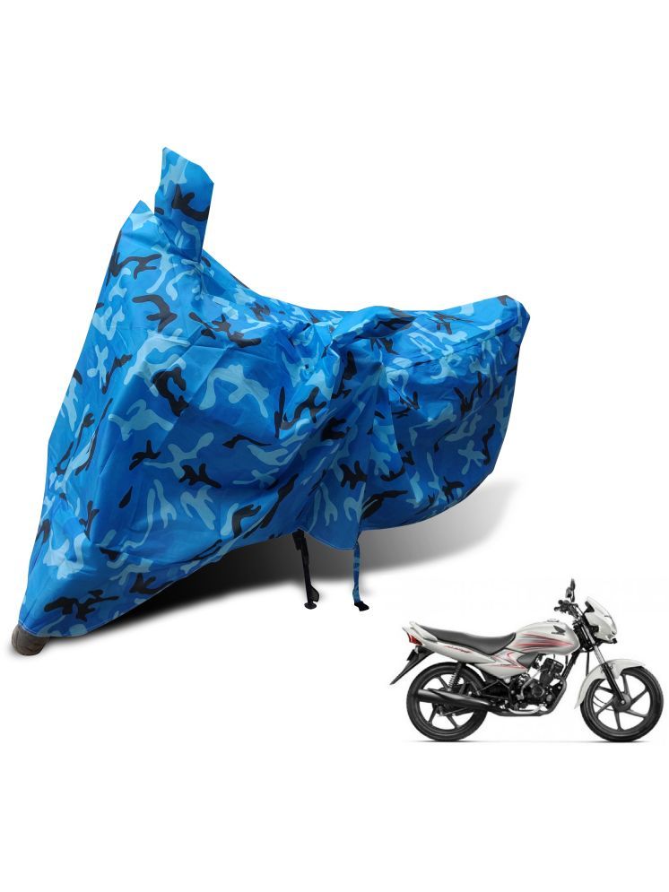     			Auto Hub Bike Body Cover for Honda Dream Neo ( Pack of 1 ) , Blue