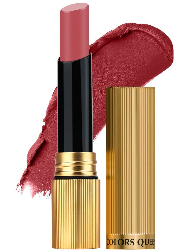     			Colors Queen Hold Up Full Day Non-Transfer Matte Lipstick 4g, Rouge (Shade - 116)