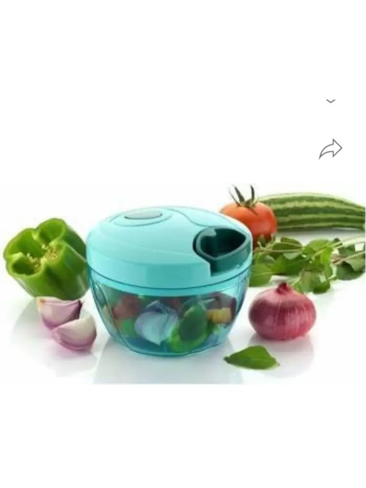     			FITG0 MINI CHOPPER 01 Green Plastic Mannual Chopper 450 ml ( Pack of 1 )