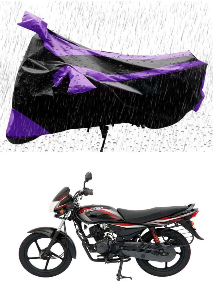     			RONISH Bike Body Cover for Bajaj Platina 125 ( Pack of 1 ) , Purple