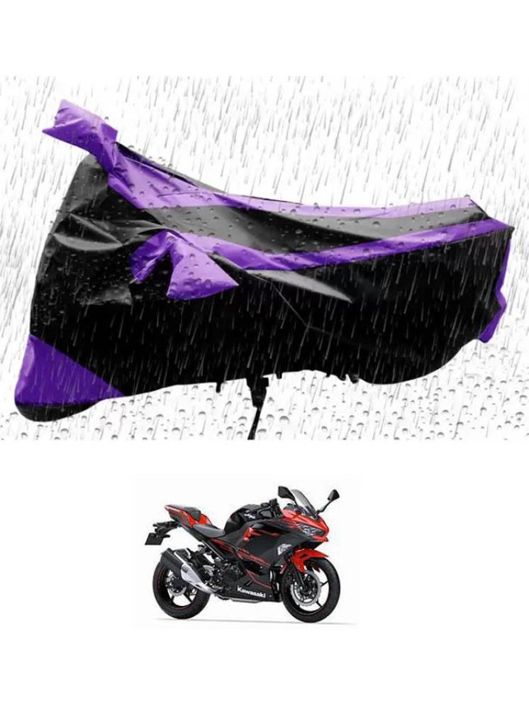     			RONISH Bike Body Cover for Kawasaki Ninja 250 ( Pack of 1 ) , Purple