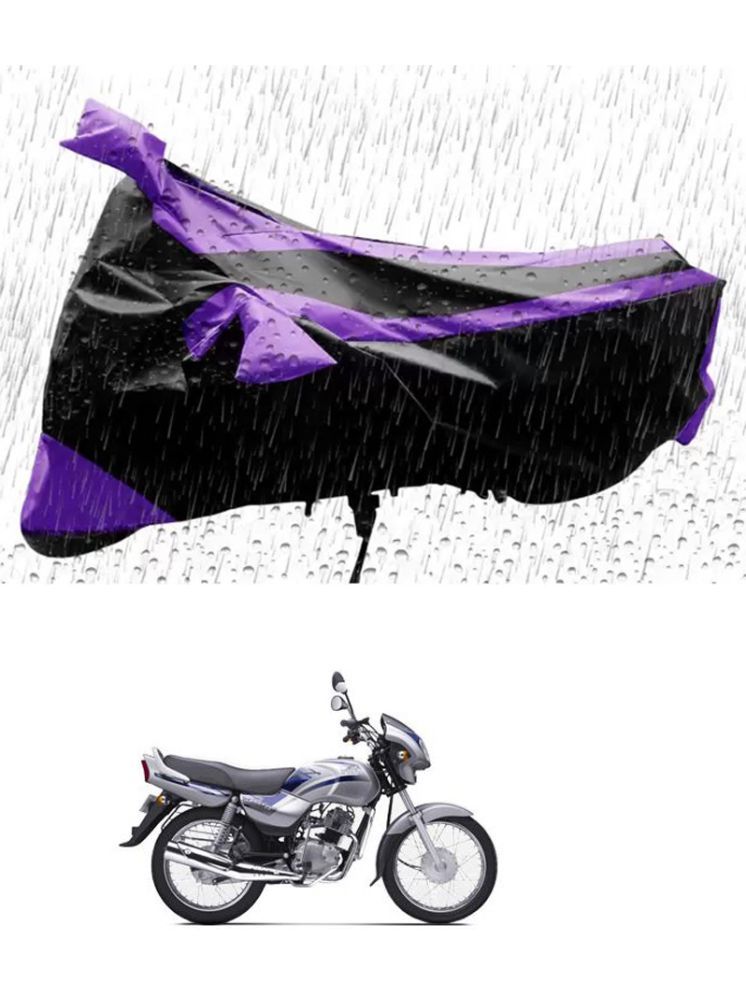     			RONISH Bike Body Cover for TVS Victor Edge ( Pack of 1 ) , Purple