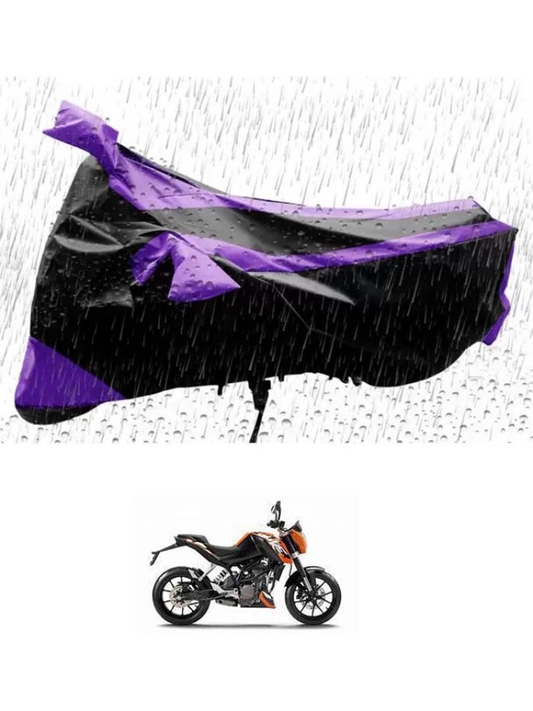     			RONISH Bike Body Cover for KTM Duke 200 ( Pack of 1 ) , Purple