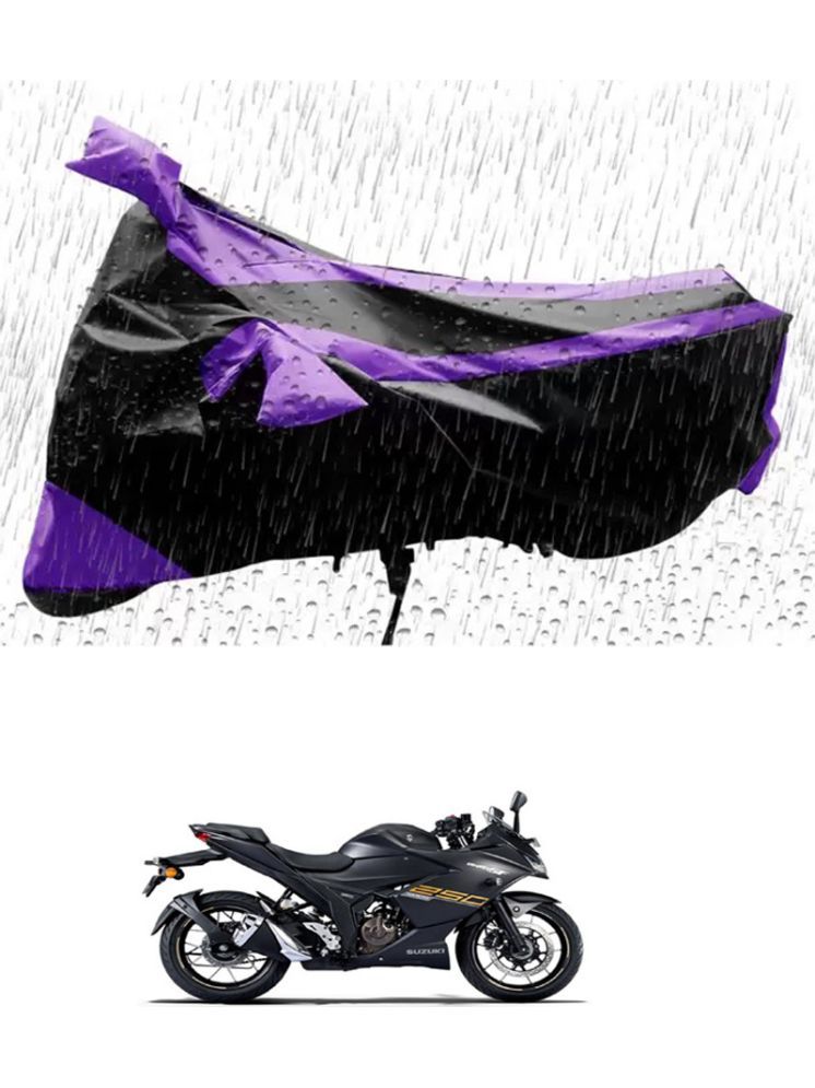     			RONISH Bike Body Cover for Suzuki GIXER ( Pack of 1 ) , Purple