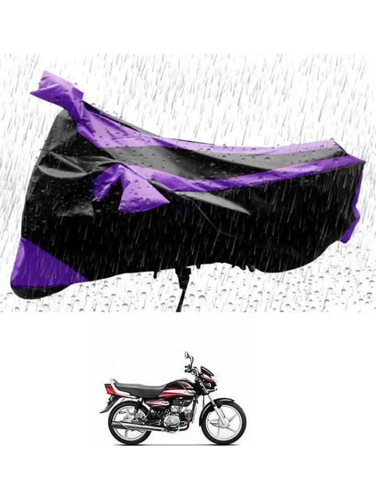     			RONISH Bike Body Cover for Hero HF Deluxe ( Pack of 1 ) , Purple