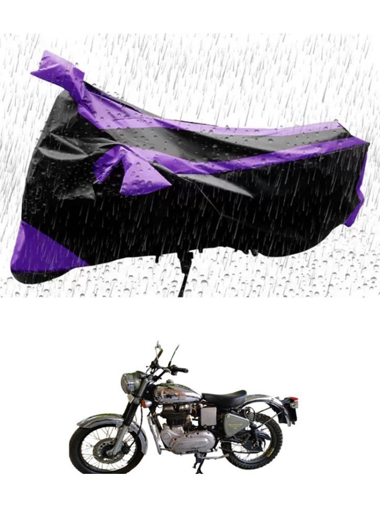     			RONISH Bike Body Cover for Royal Enfield Machismo 500 ( Pack of 1 ) , Purple