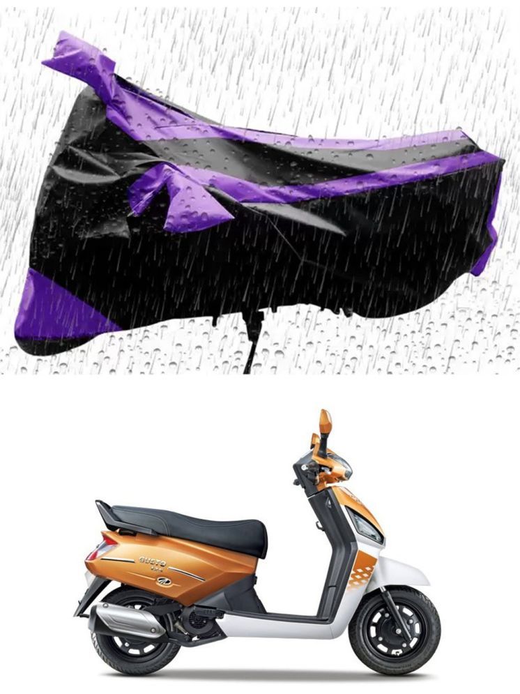     			RONISH Bike Body Cover for Mahindra Gusto VX ( Pack of 1 ) , Purple