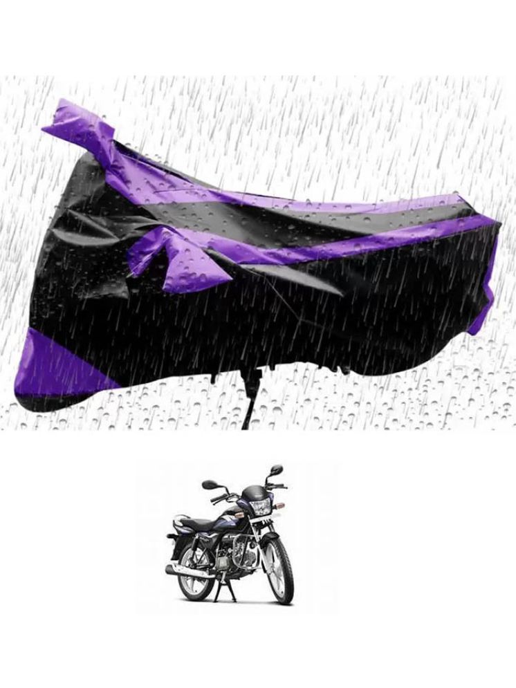     			RONISH Bike Body Cover for Hero Splendor Pro ( Pack of 1 ) , Purple