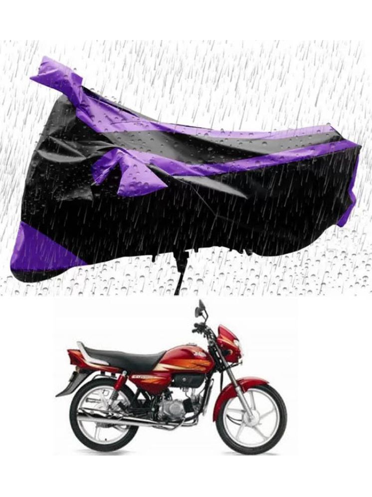     			RONISH Bike Body Cover for Honda CD 110 Dream ( Pack of 1 ) , Purple