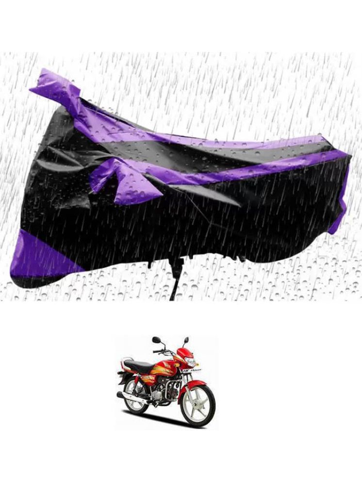     			RONISH Bike Body Cover for Hero CD deluxe ( Pack of 1 ) , Purple