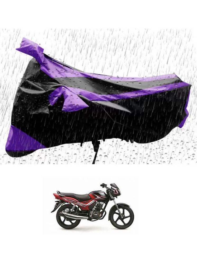     			RONISH Bike Body Cover for TVS Star City ( Pack of 1 ) , Purple