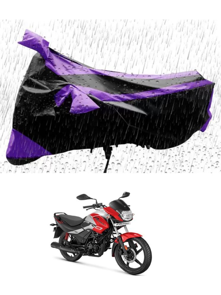     			RONISH Bike Body Cover for Hero Passion Pro New ( Pack of 1 ) , Purple