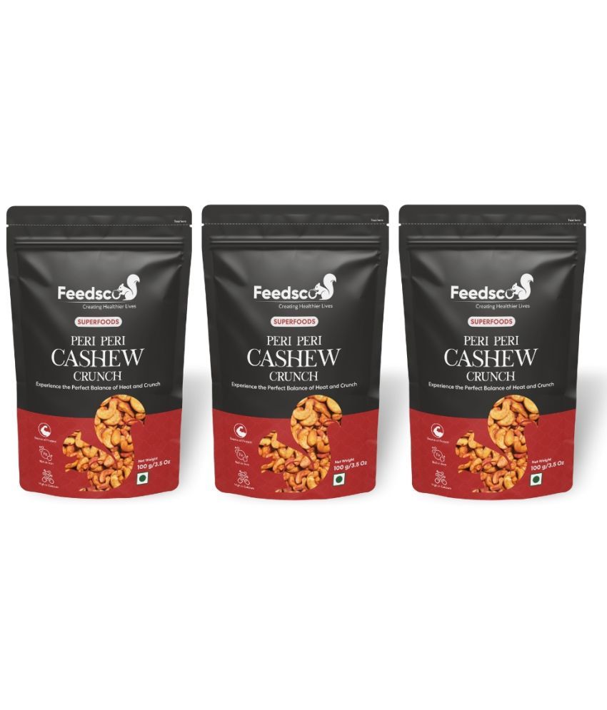     			Feedsco Cashew nut (Kaju) 100 g Pack of 3