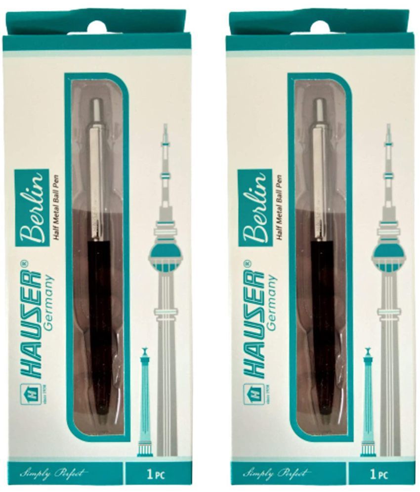     			Hauser Berlin Ball Pen Pack Of 2