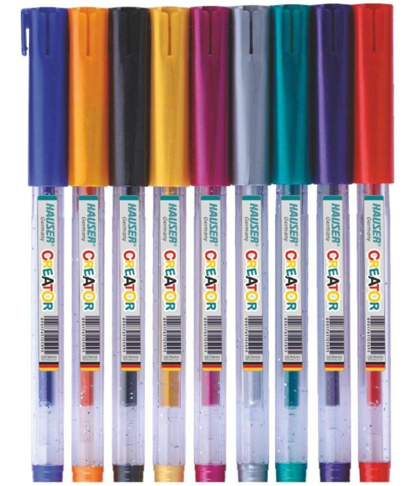     			Hauser Creator Glitter Gel Pen Set