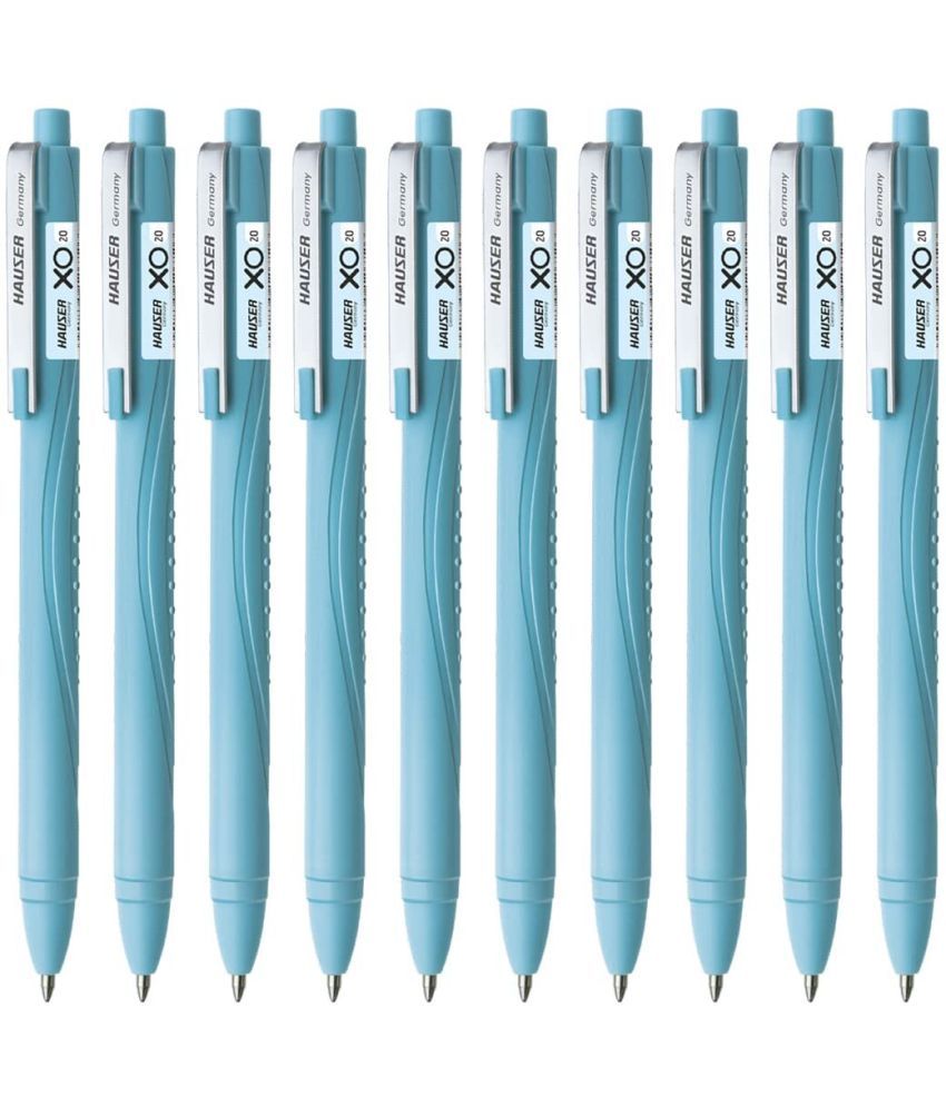     			Hauser XO 20 Blue Ball Pen Pack Of 10