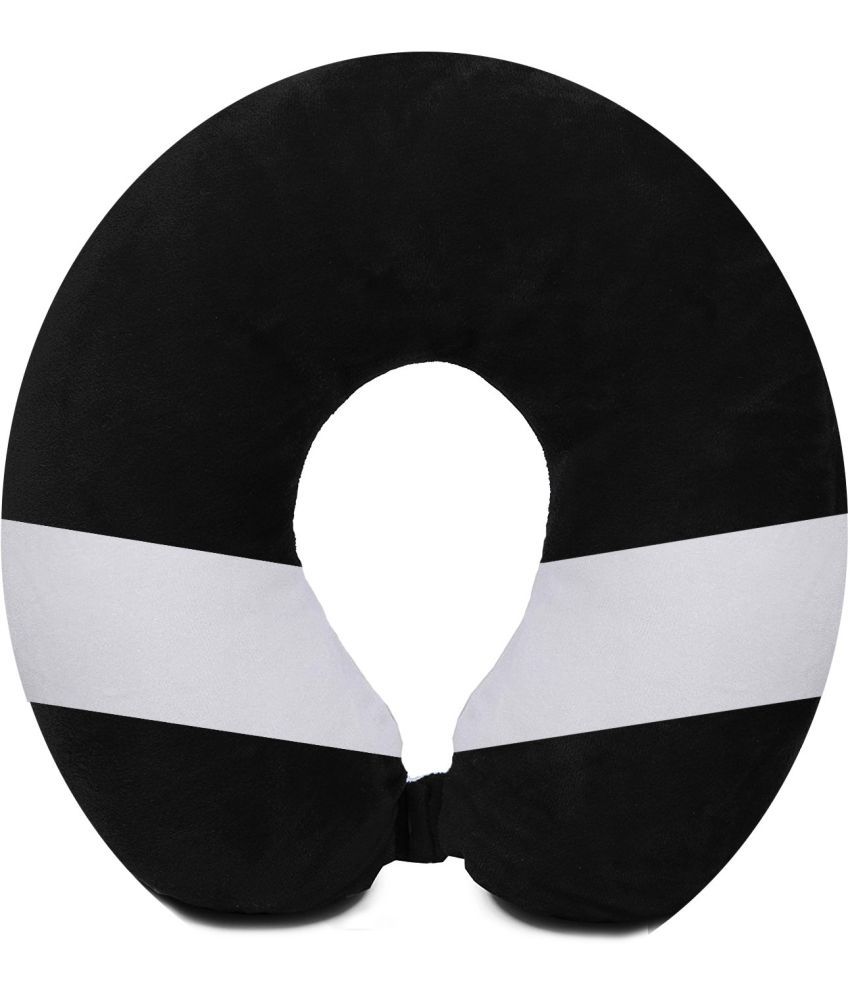     			JUZZII Black Neck Pillow ( Pack of 1 )