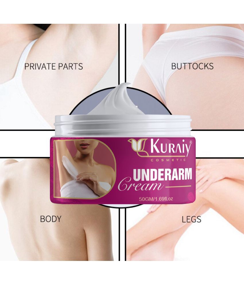     			KURAIY Underarm Whitening Cream for Dark Underarms