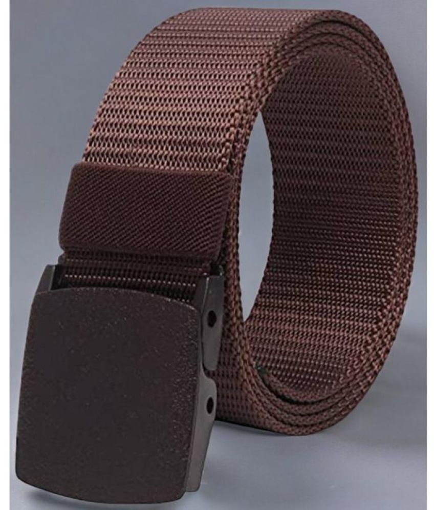     			Kastner - Brown Canvas Men's Casual Belt ( Pack of 1 )