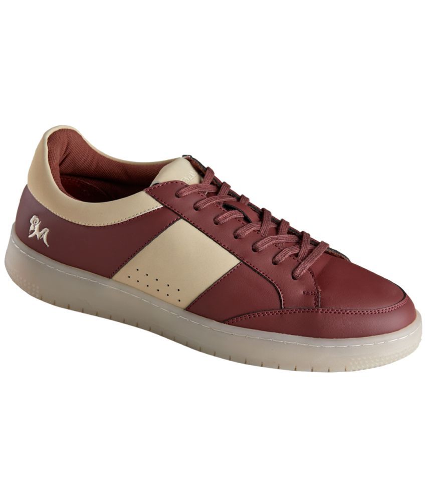     			Neemans Maroon Men's Sneakers